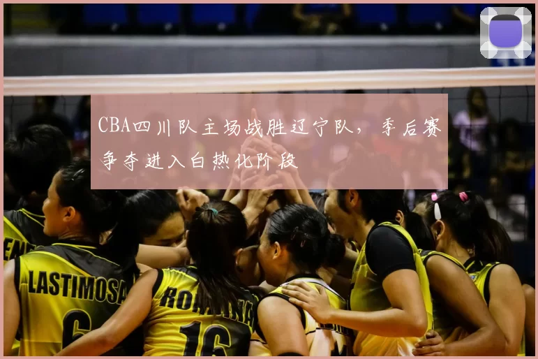 CBA四川队主场战胜辽宁队，季后赛争夺进入白热化阶段