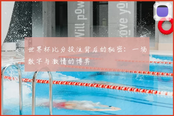 世界杯比分投注背后的秘密：一场数字与激情的博弈